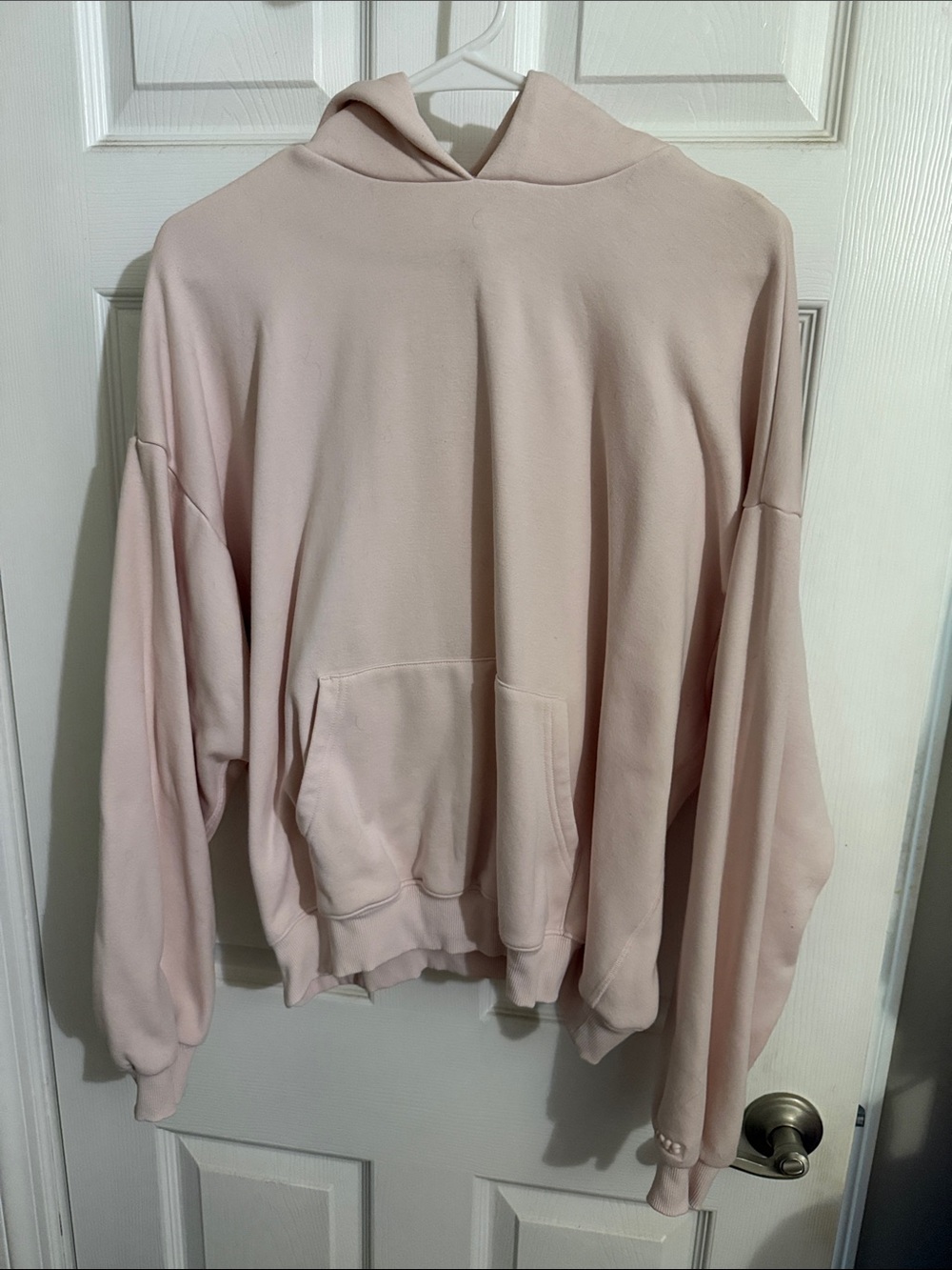 SKIMS Oversized Hoodie in Pale Pink